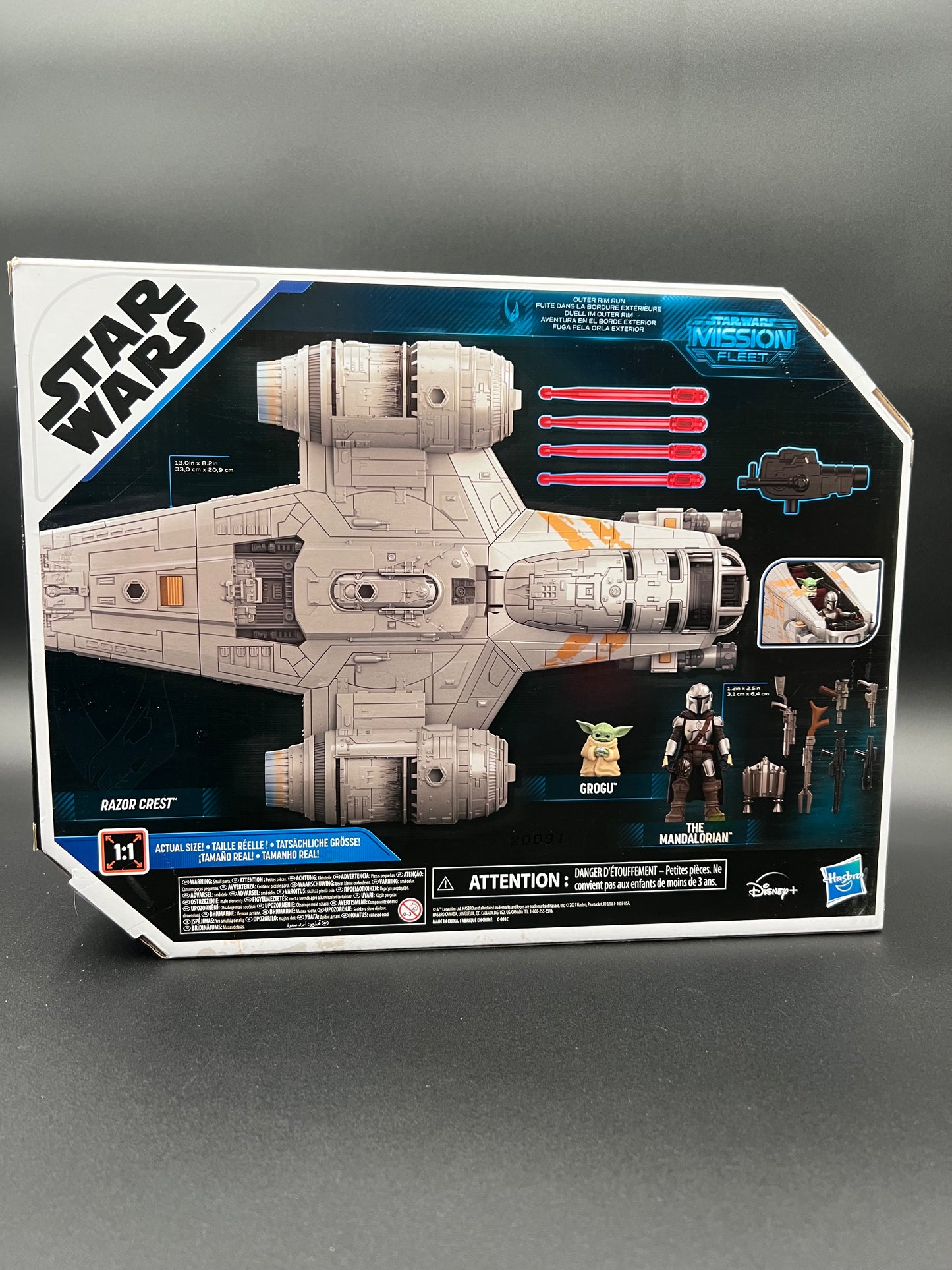 Star Wars Mission Fleet The Mandalorian The Child Razor Crest New Sealed Set Hasbro