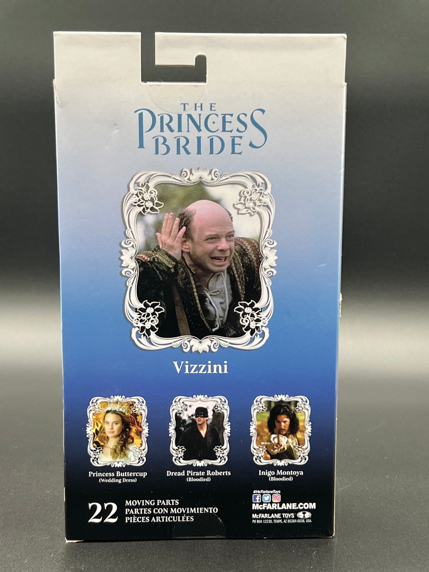 The Princess Bride Series 2 Vizzini 7" Figure New Sealed McFarlane Toys