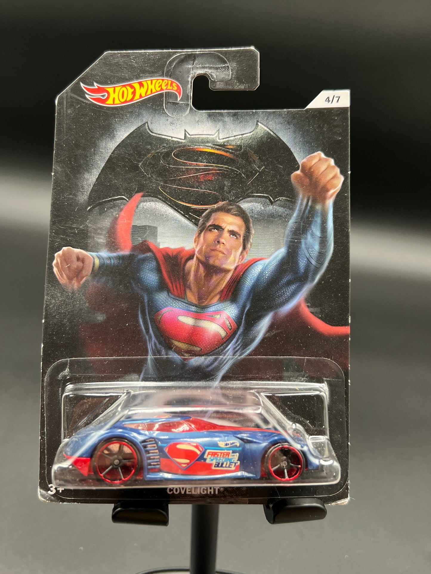 Hot Wheels Covelight, Blue 4/7 Superman