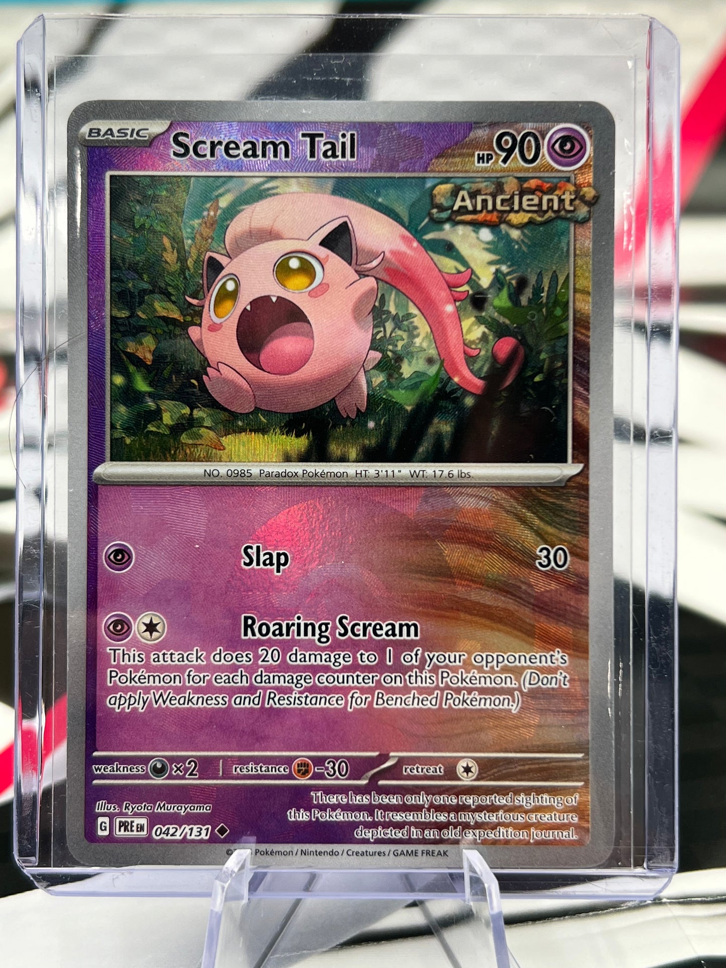 Scream Tail (Poke Ball Pattern) - 042/131 - SV: Prismatic Evolutions (PRE) Pokémon TCG