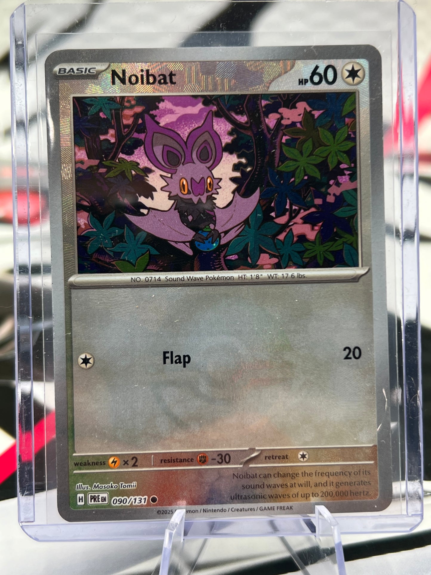 Noibat (Poke Ball Pattern) 090/131 - SV: Prismatic Evolutions (PRE) Pokémon TCG