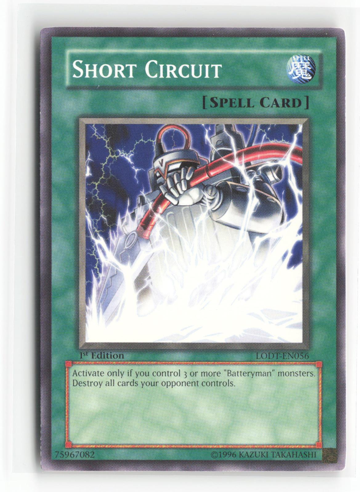 Short Circuit LODT-EN056 Light of Destruction Yu-Gi-Oh 1st Edition