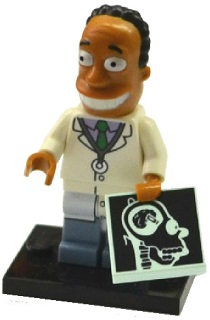 LEGO Simpsons - Dr. Hibbert, The Simpsons, Series 2 Item No: colsim2-16 Set: 71009