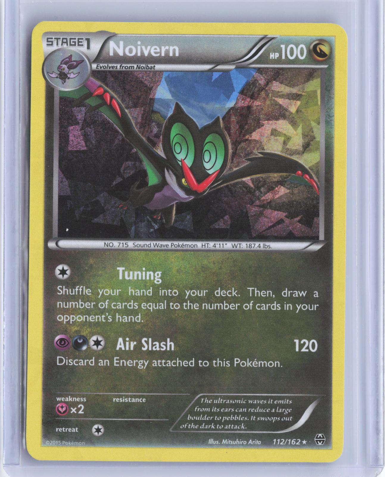 Noivern 112/162 Rare BREAKthrough Pokemon Reverse Holo TCG Card