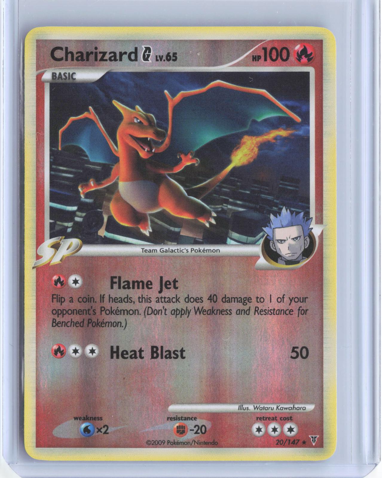Charizard G 20/147 Rare Supreme Victors Pokemon Reverse Holo TCG Card