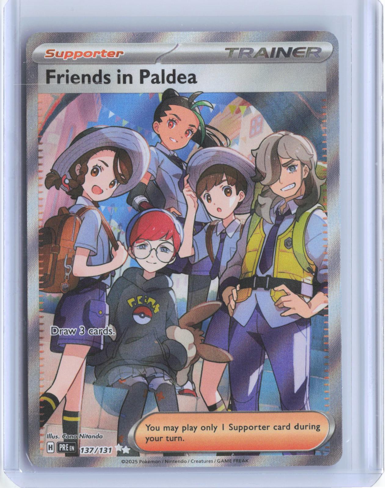 Friends in Paldea 137/131 Ultra Rare Prismatic Evolutions Pokemon TCG Card