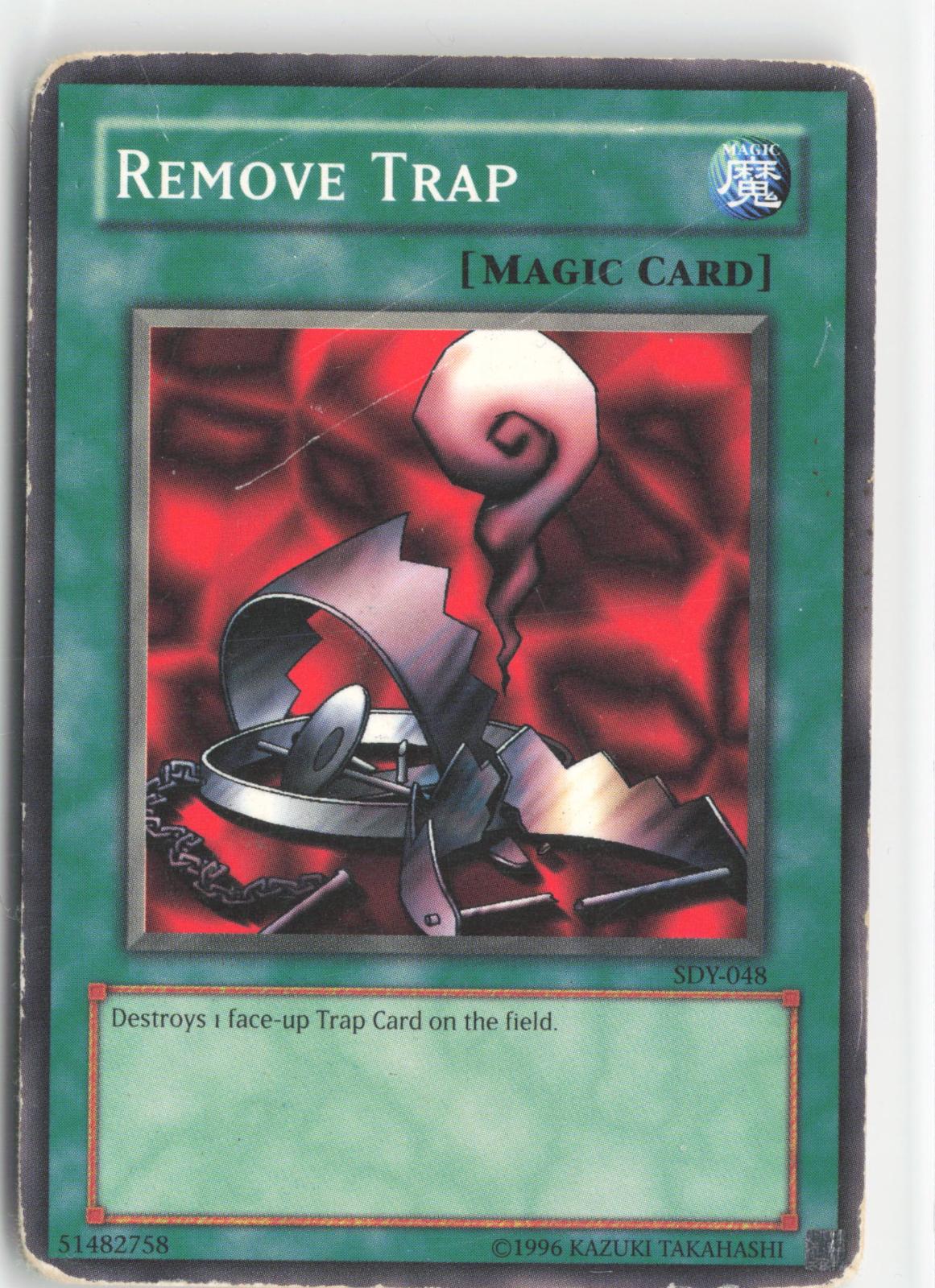 Remove Trap SDY-048 Common / Short Print Starter Deck: Yugi Yu-Gi-Oh Unlimited