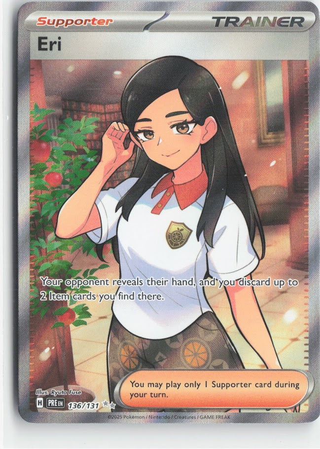 Eri - 136/131 - SV: Prismatic Evolutions (PRE) Pokémon Card TCG