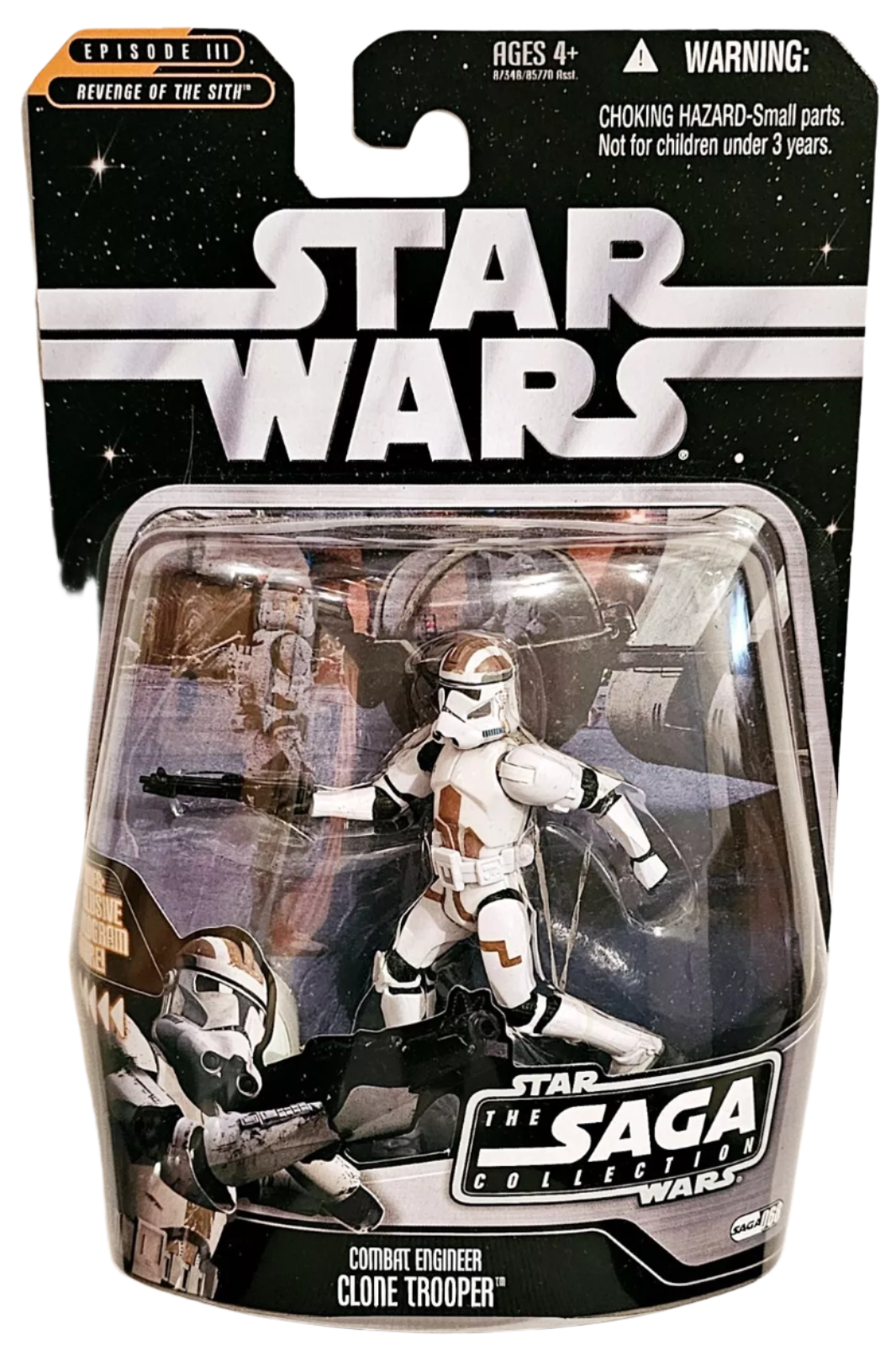 STAR WARS THE SAGA COLLECTION #068 COMBAT ENGINEER CLONE TROOPER 3.75" FIGURE