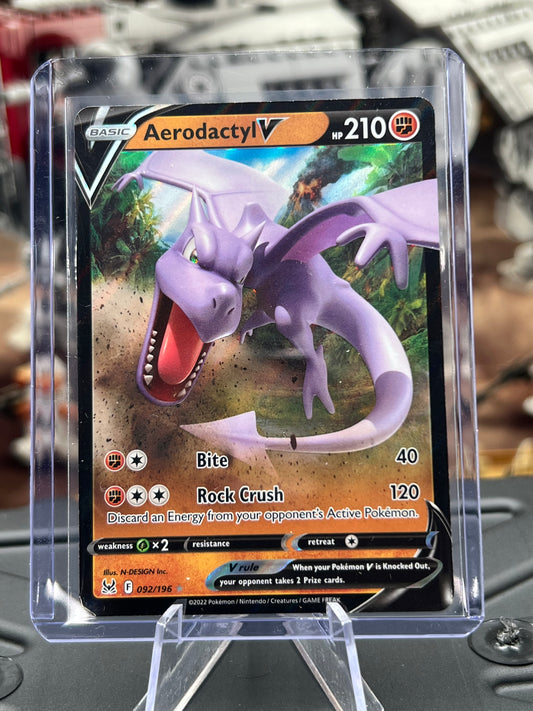 Aerodactyl V 092/196 - SWSH11: Lost Origin (SWSH11) Pokémon TCG