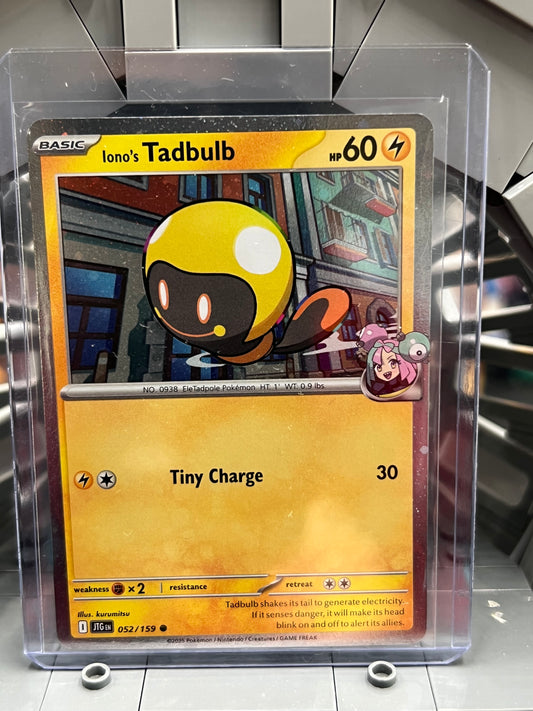Iono's Tadbulb - 052/159 (Cosmos Holo) - Miscellaneous Cards & Products (MCAP) Pokémon TCG