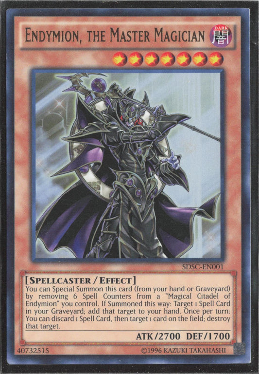 Endymion, The Master Magician SDSC-EN001 Structure Deck: Spellcaster's Command Yu-Gi-Oh Unlimited