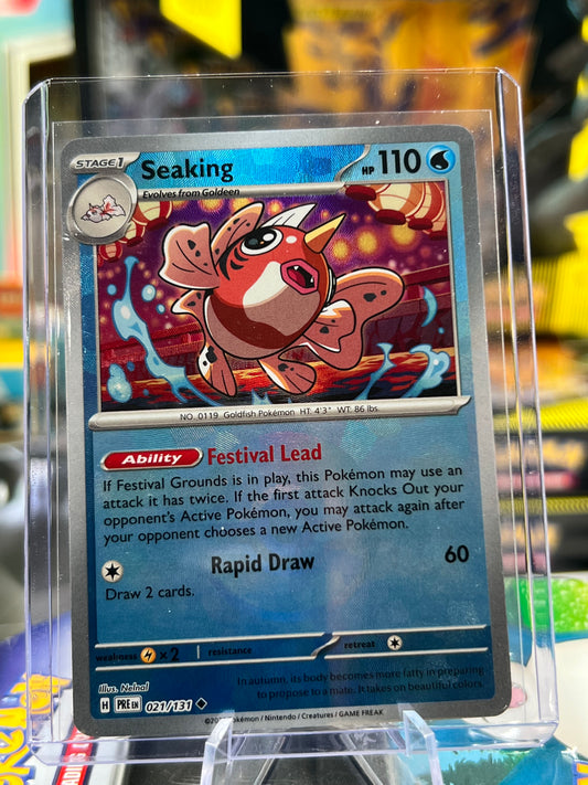 Seaking 021/131 (Poke Ball Pattern) - SV: Prismatic Evolutions (PRE) POKÉMON TCG