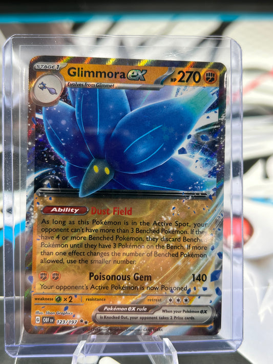 Glimmora ex 123/197 / Double Rare - SV03: Obsidian Flames (OBF) Pokémon TCG