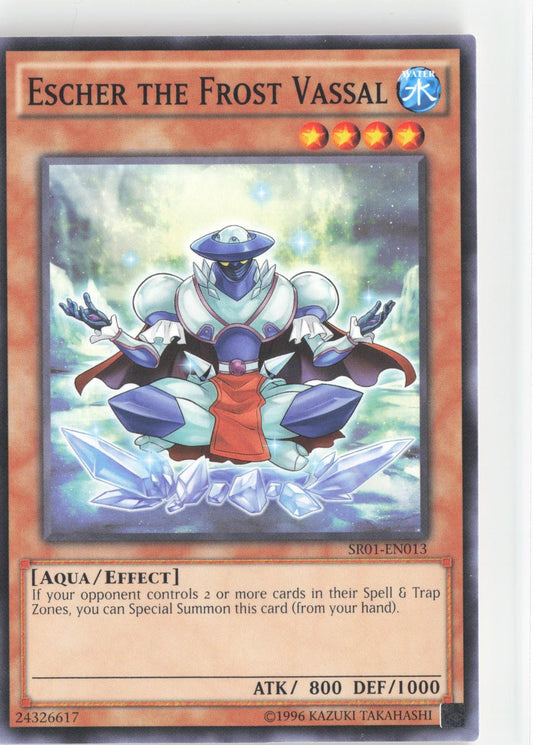 Escher the Frost Vassal SR01-EN013 Structure Deck: Emperor of Darkness Yu-Gi-Oh Unlimited