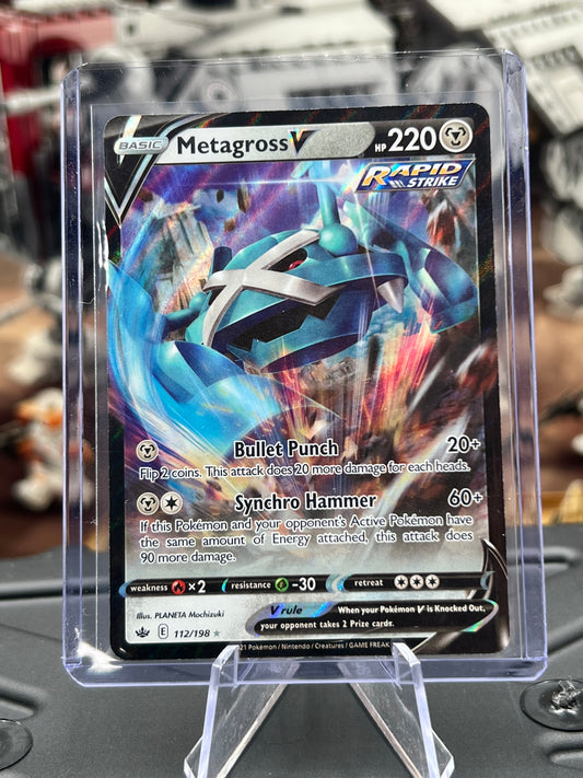 Metagross V 112/198 - SWSH06: Chilling Reign (SWSH06) Pokémon TCG
