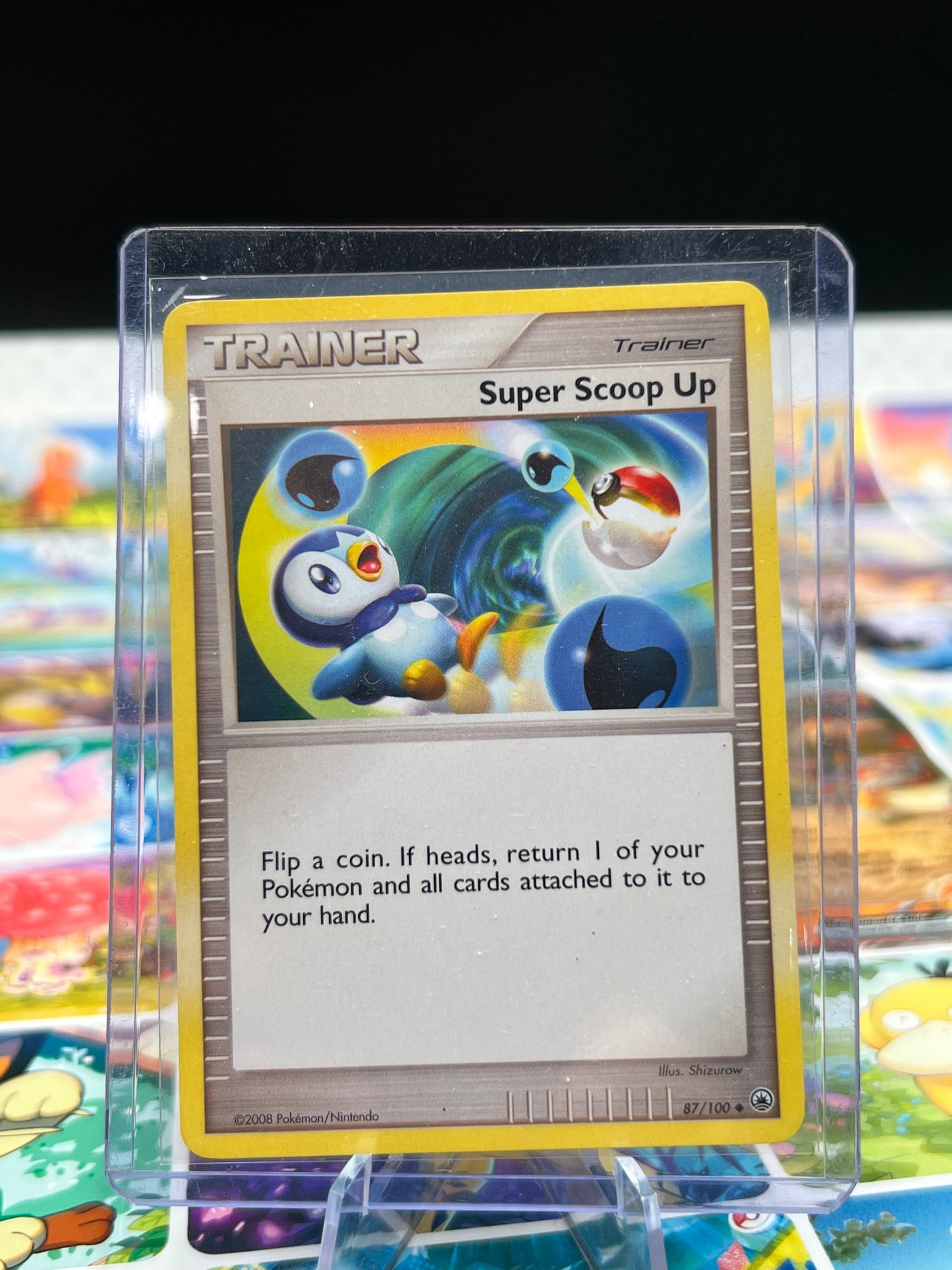 Super Scoop Up 87/100 - Diamond and Pearl (DP) Pokémon Card TCG