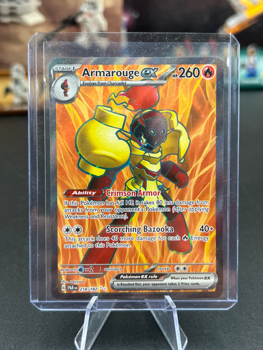 Armarouge ex - 218/182 - SV04: Paradox Rift (PAR) Pokémon TCG