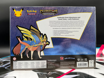 Celebrations Deluxe Pin Collection [Zacian LV. X] - Celebrations (CLB) Pokémon TCG