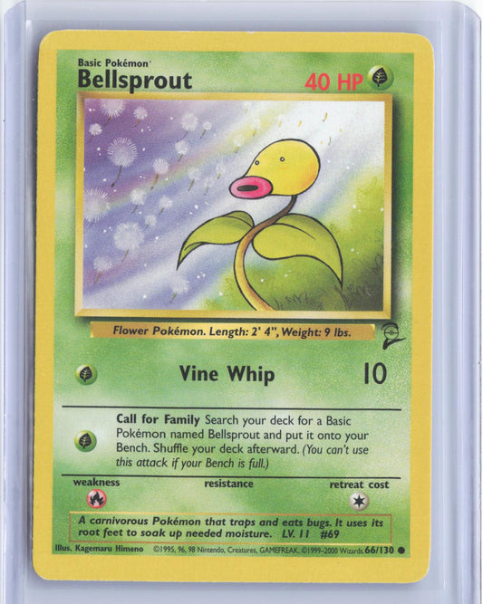 Bellsprout 66/130 Common Base Set 2 Pokemon TCG Card