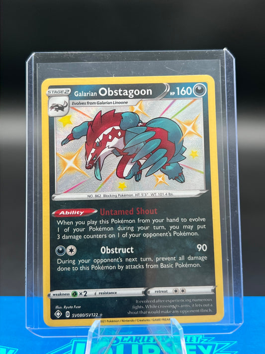 Galarian Obstagoon SV080/SV122 - Shining Fates: Shiny Vault (SHFSV) Pokémon TCG