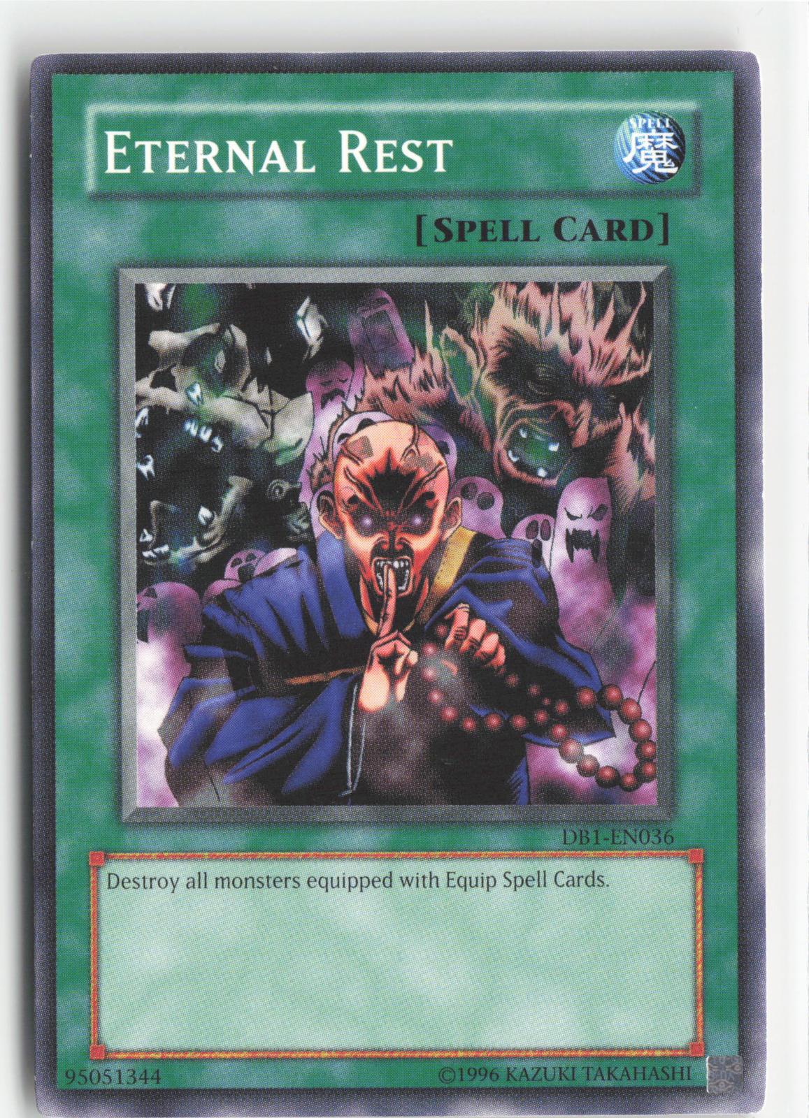 Eternal Rest DB1-EN036 Common / Short Print Dark Beginning 1 Yu-Gi-Oh Unlimited