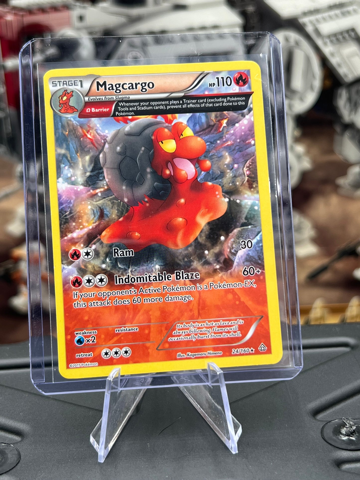 Magcargo (Omega) 24/160 - XY - Primal Clash (PRC) Pokémon TCG