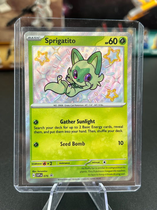 Sprigatito - 076 - SV: Scarlet & Violet Promo Cards (SVP) 076 / Promo Pokémon TCG