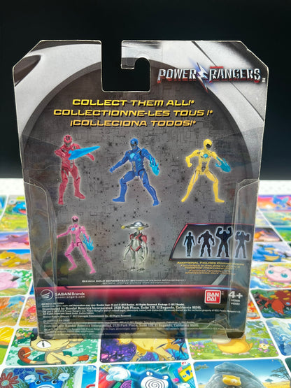 Power Rangers Mighty Morphin Movie Black Ranger 5in. Action Figure Saban Bandai 2017 New