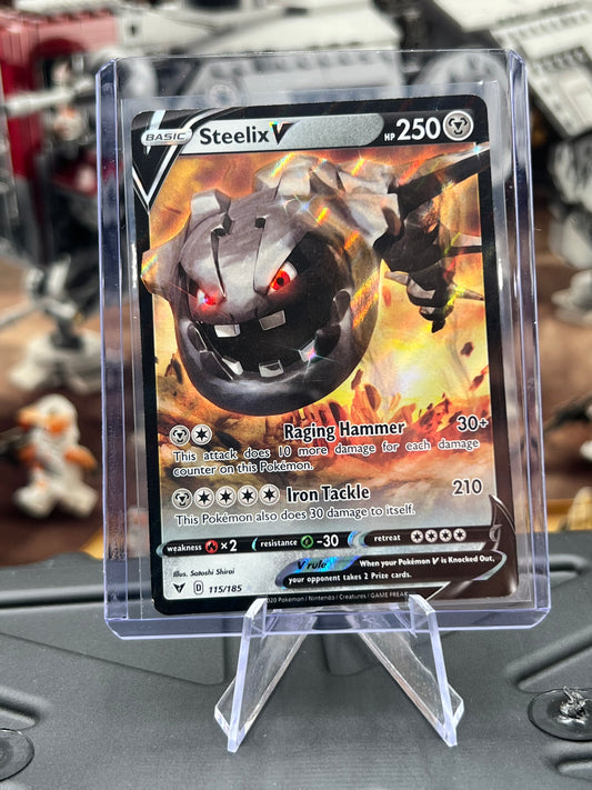 Steelix V 15/185 - SWSH04: Vivid Voltage (SWSH04) Pokémon TCG