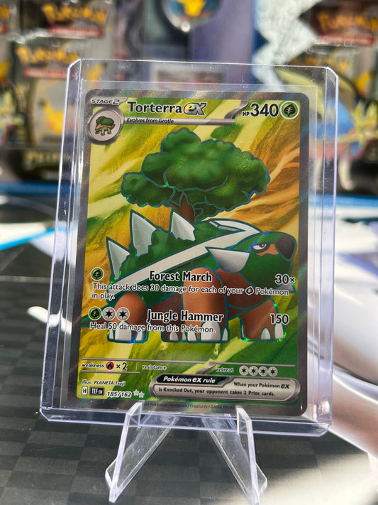 Torterra ex - 185/162 - SV05: Temporal Forces (TEF) Pokémon TCG