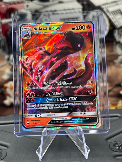 Salazzle GX 25/147 - SM - Burning Shadows (SM03) Pokémon