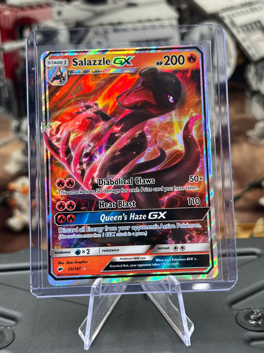 Salazzle GX 25/147 - SM - Burning Shadows (SM03) Pokémon