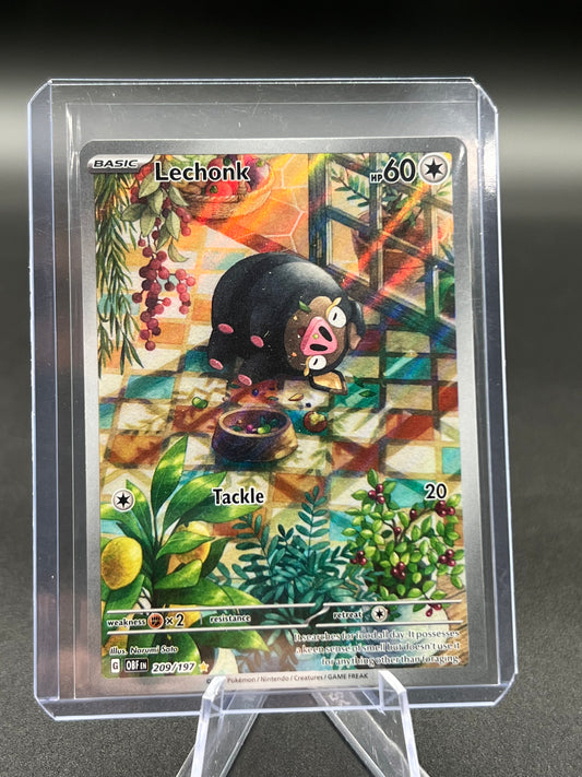 Lechonk - 209/197 - SV03: Obsidian Flames (OBF) Pokémon TCG
