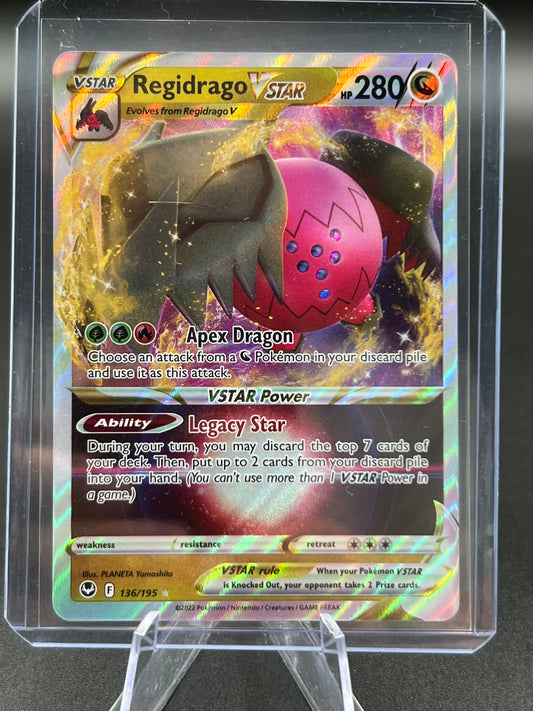 Regidrago VSTAR 136/195 - SWSH12: Silver Tempest (SWSH12) Pokémon TCG