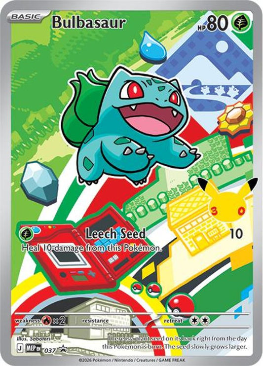 Bulbasaur 037 Holo Promo ME: Mega Evolution Promo Pokemon