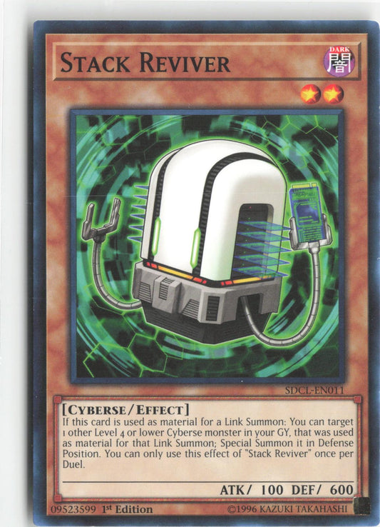 Stack Reviver SDCL-EN011 Structure Deck: Cyberse Link Yu-Gi-Oh 1st Edition