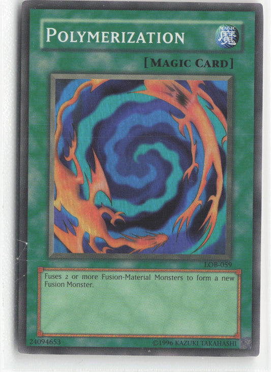 Polymerization LOB-059 The Legend of Blue Eyes White Dragon Yu-Gi-Oh Unlimited
