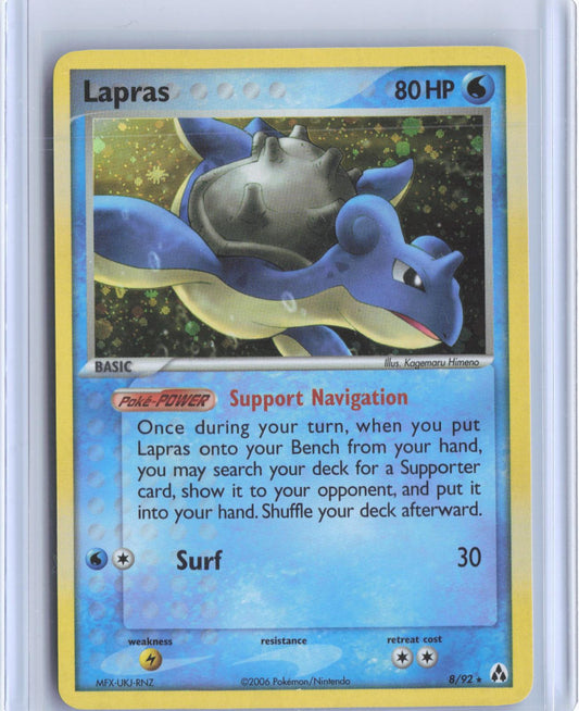 Lapras 8/92 Holo Rare Legend Maker Pokemon