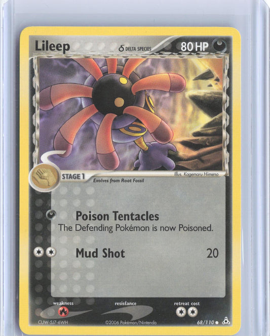 Lileep 68/110 Common Holon Phantoms Pokemon TCG Card