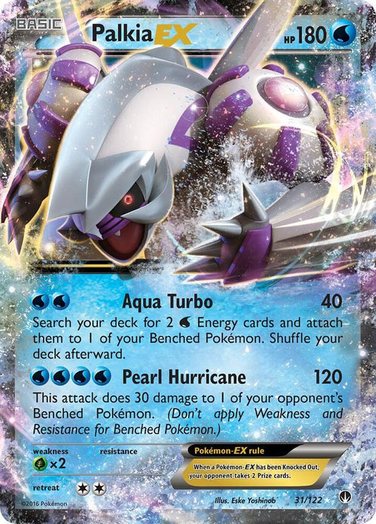 Palkia EX 31/122 / Ultra Rare - XY - BREAKpoint (BKP) Pokémon TCG