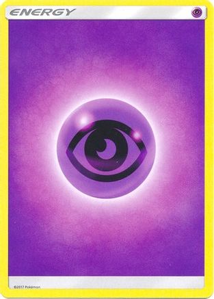 Psychic Energy (2017 Unnumbered) Common SM Base Set Pokemon TCG Card