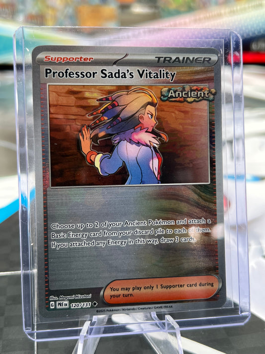 Professor Sada's Vitality 120/131 (Poke Ball Pattern) - SV: Prismatic Evolutions (PRE) POKÉMON TCG