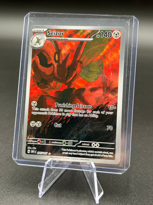 Scizor - 205/197 - SV03: Obsidian Flames (OBF) Pokémon TCG