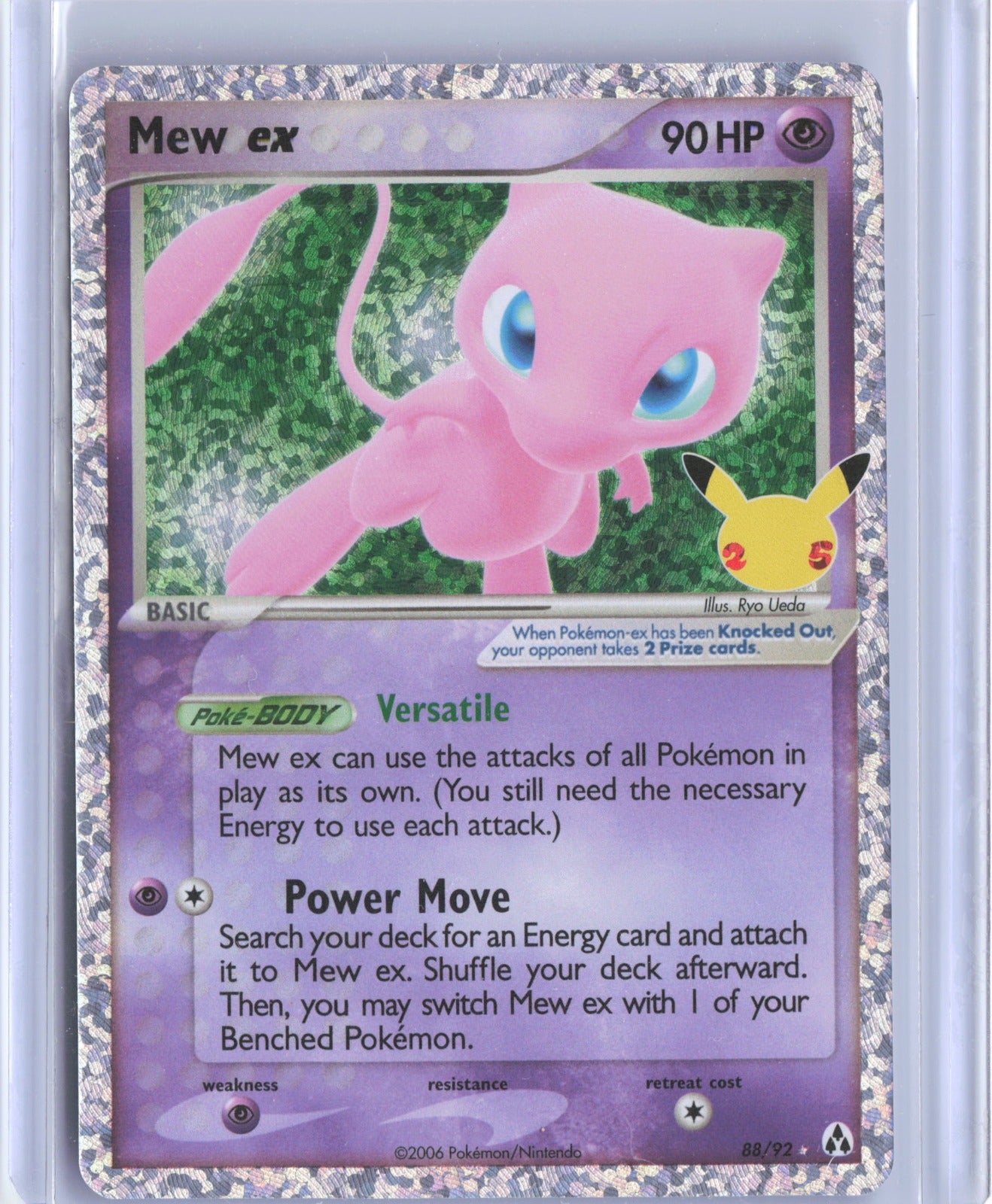 Mew ex Holo Classic Collection Celebrations: Classic Collection 88/92