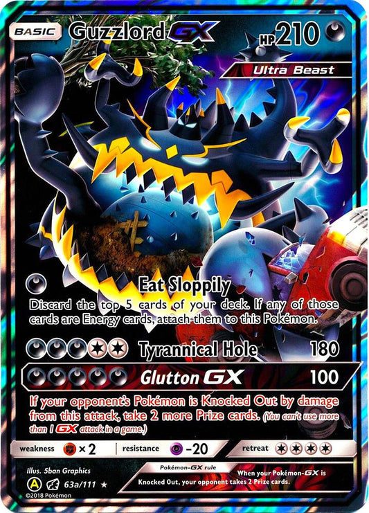 Guzzlord GX - 63a/111 - Alternate Art Promos (PR) Pokémon TCG