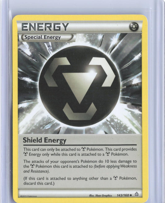 Shield Energy 143/160 Uncommon Primal Clash Pokemon TCG Card