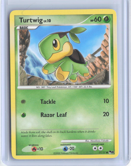 Turtwig 17/17 Common POP Series 8 Pokemon