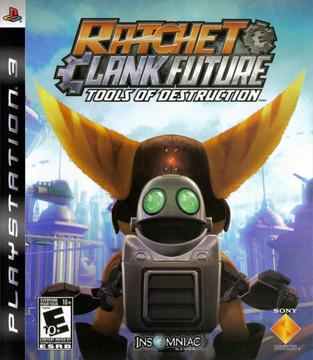 Ratchet & Clank Future: Tools of Destruction (Greatest Hits) Playstation 3 PS3 Videogame Used