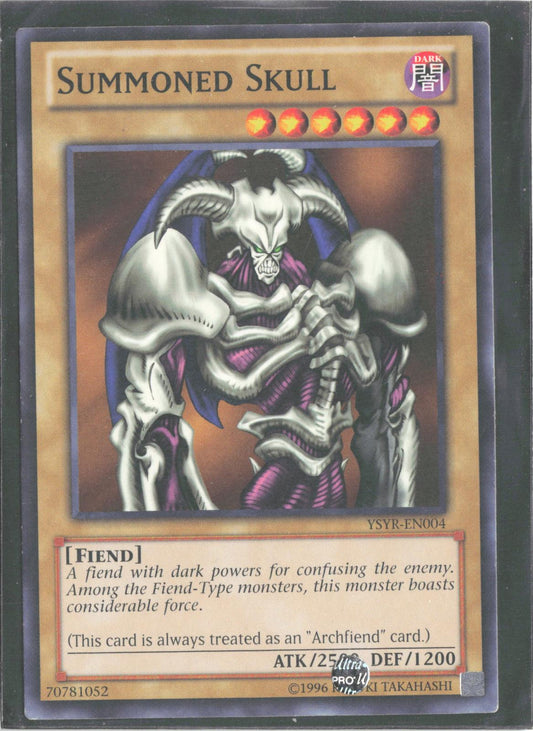 Summoned Skull SYE-005 Starter Deck: Yugi Evolution Yu-Gi-Oh Unlimited
